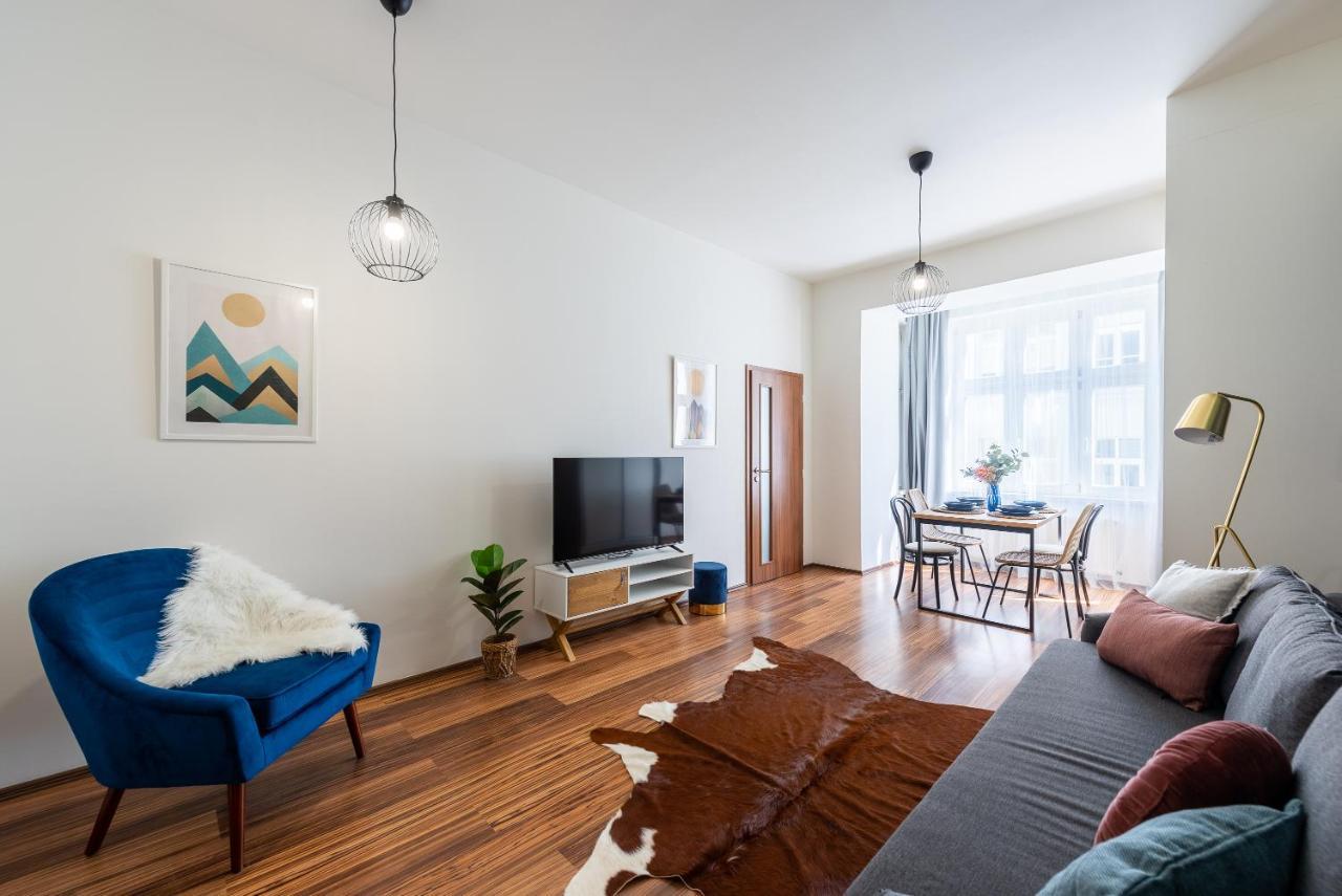 10 Min City Centre 5 People Apartment, Free Coffee Praha Bagian luar foto